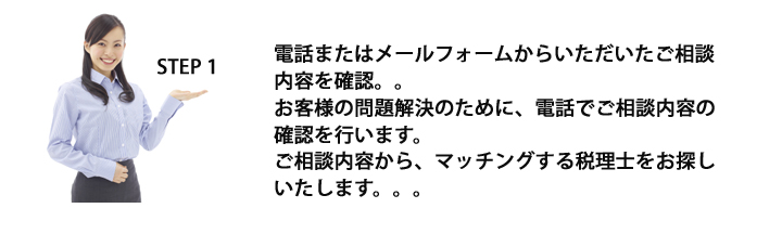 税理士紹介ながれ